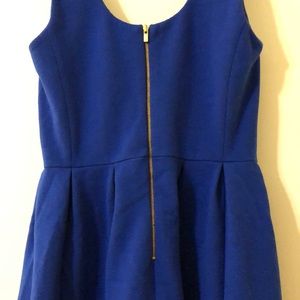 Banana Republic Sleeveless Royal Blue Dress